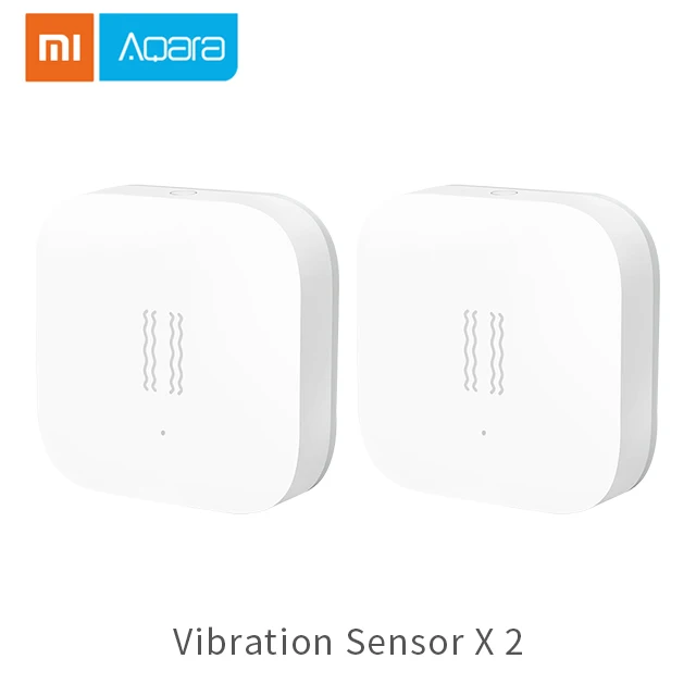 Vibration Sensor Xiaomi Aqara Gateway 2 хаб умный дом розетка светильник беспроводной переключатель двери окна человеческого тела датчик воды Mijia Apple HomeKit APP - Цвет: Vibration Sensor