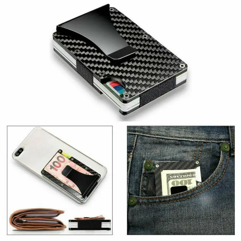Money Clip Wallet Clamp Stainless Steel Slim Clip Portable Brass Bookmark Clip Money Note Clip Credit Card Holder Outdoor Survival Tool Pack Of 2