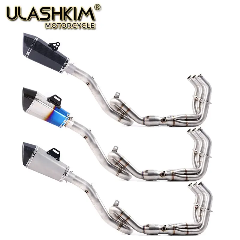 Глушитель выхлопной трубы для мотоцикла средняя труба полная система Yamaha MT09 FZ09
