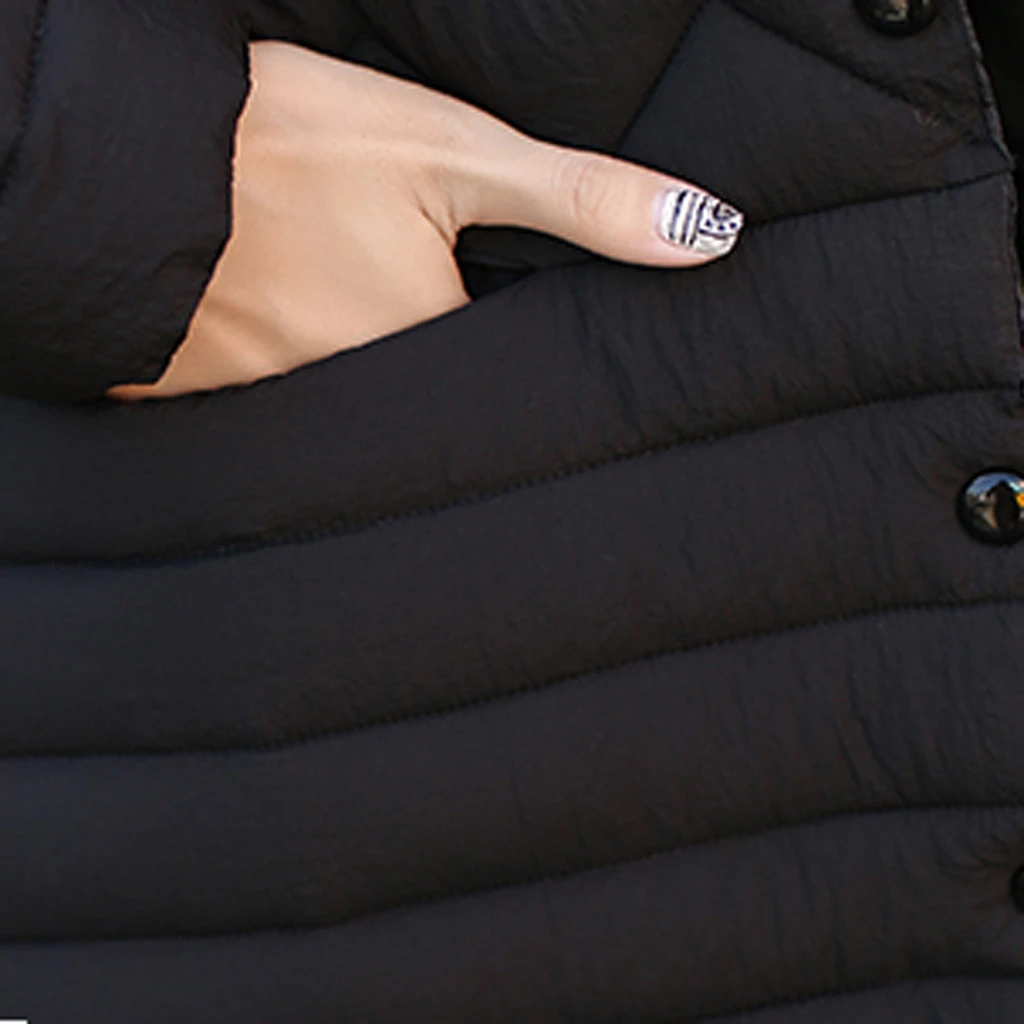 JAYCOSIN Women 2019 New Winter Jacket Women Coat Long Hooded Outwear Female Parka Slim Clothes Outerwear Padded Basic Coats 920