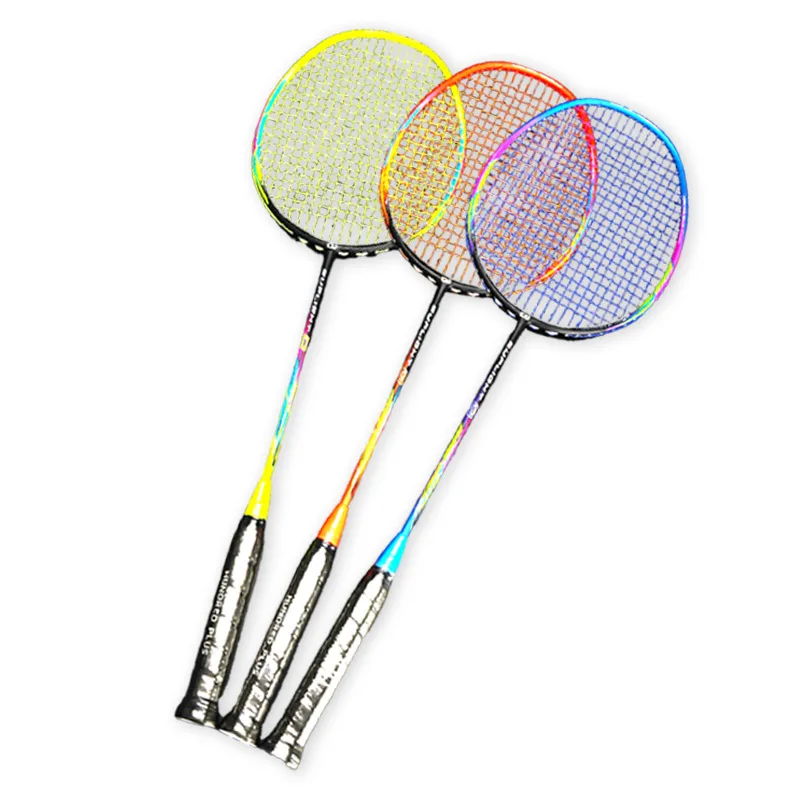 High Quality Full Carbon Fiber Strung Badminton Rackets Competition Training Racquet Speed Sports For Adult -40 | Спорт и