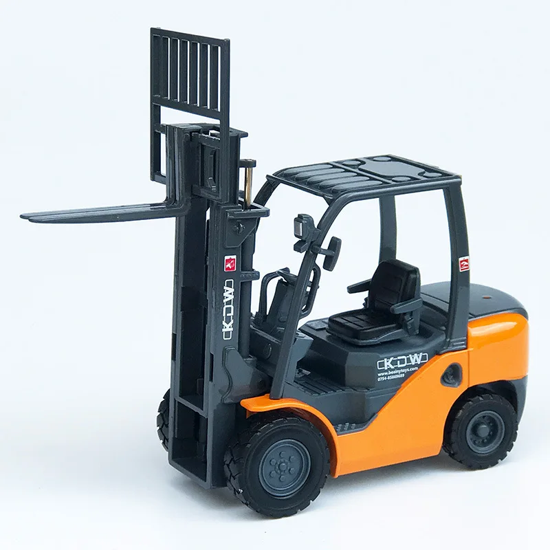 

KDW Alloy Engineering Vehicle Static Collection Model Toy 1: 20 Light Forklift Truck