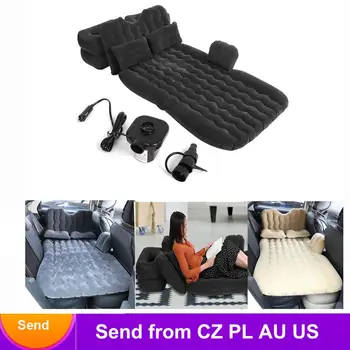 

Car Air Inflatable Travel Mattress Bed Universal for Back Seat Multi Functional Sofa Pillow Outdoor Camping Mat Cushion Oversea