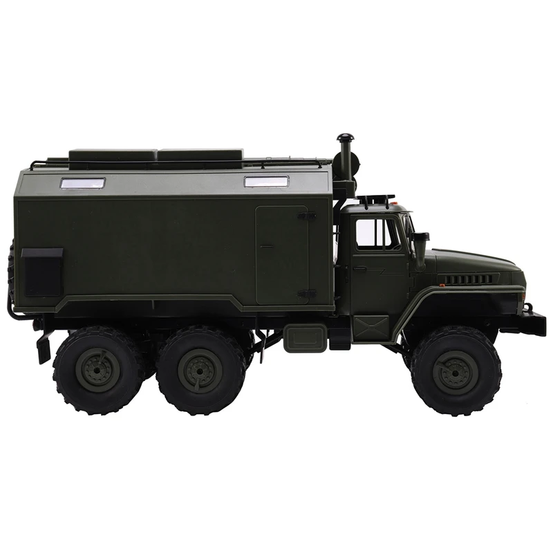 Wpl B36 Урал 1/16 2 4G 6Wd Rc Автомобиль Грузовик Рок Гусеничный командный транспорт Rtr