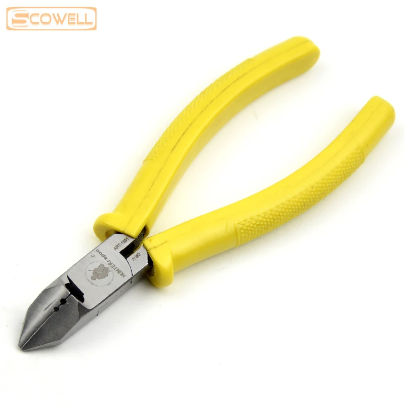30% Off Free Ship 6 Inch Professional End Diagonal Cutting Plier Side Nipper 45 Degree Edge with Striping Holes | Инструменты