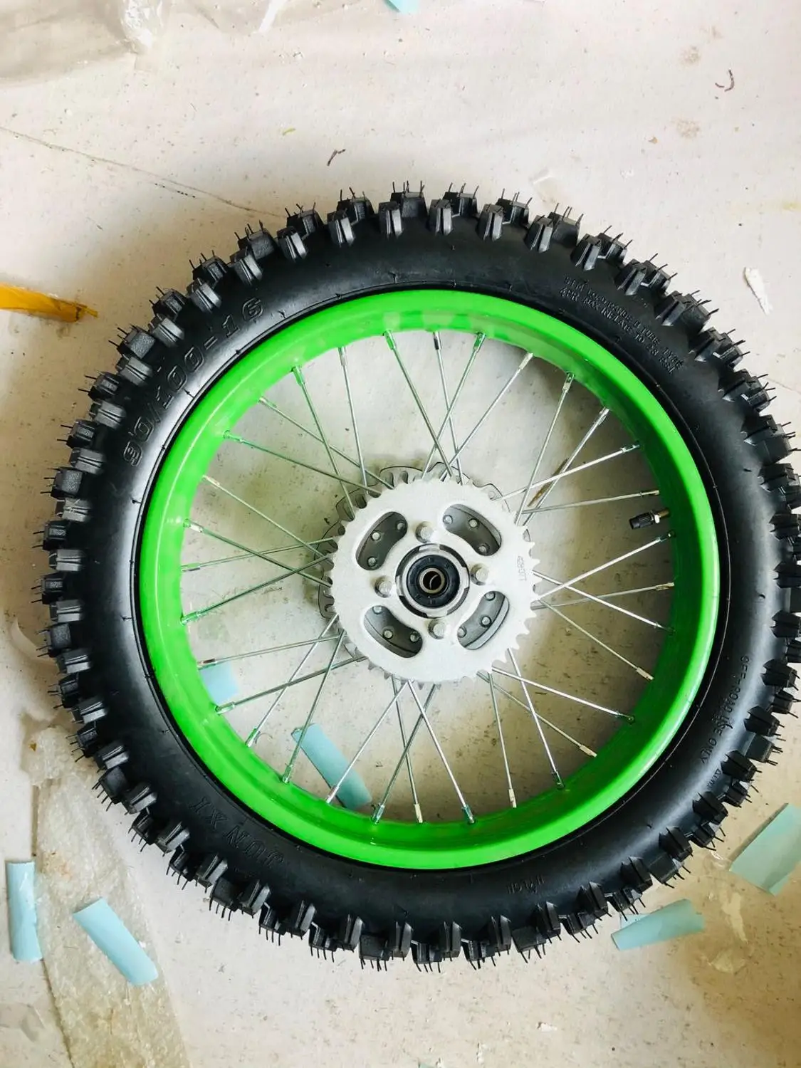 90/100-14 Dirt Bike Tire Dirt Bike Wheel Set 70/100-17 Front 90