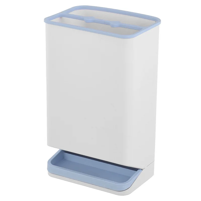 

Stand For Umbrella Stand Holder Storage Rack Plastic Detachable Water-Proof Nordic Wind Six-Hole Long Handle Blue