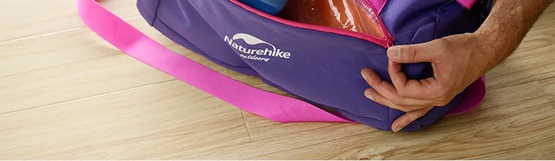 NatureHike сумка для плавания на открытом воздухе сухая Ультралегкая водонепроницаемая сумка Портативная комбинированная сумка для сухих и влажных вещей сумка для спорта на открытом воздухе спортивная сумка