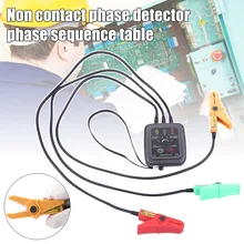 Цифровой светодиодный дисплей, 3 фазы, измеритель последовательности, фазовый детектор, монитор, индикатор, Бесконтактный тестовый инструмент SF66