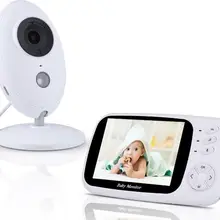 3,5 дюймовый беспроводной видео цветной детский монитор с высоким разрешением детская няня, безопасность камеры ночного видения контроль температуры