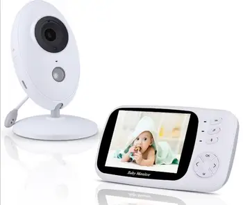 

3.5 inch Wireless Video Color Baby Monitor High Resolution Baby Nanny Security Camera Night Vision Temperature Monitoring