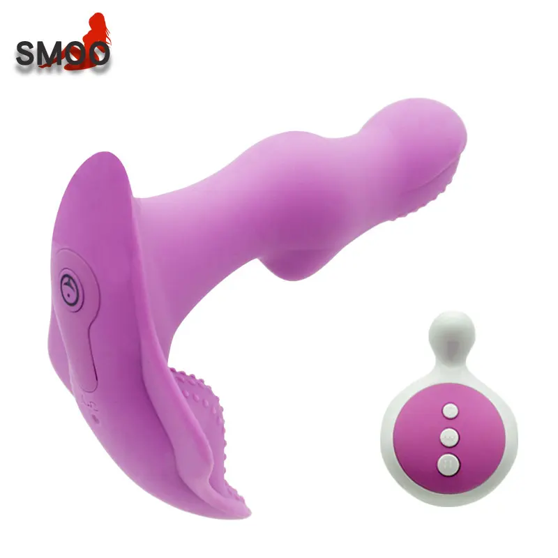 SMOO носимых G Spot фаллоимитатор вибратор для взрослых секс игрушки женщин
