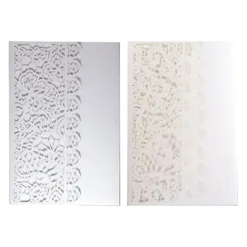 

10 Pcs 3D European Style Wedding Invitation Card with Envelope Kits Party Supply