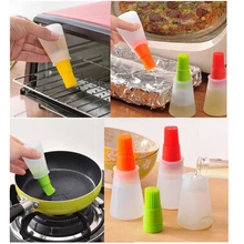 Ермакова гриль щетка для бутылки с маслом инструмент термостойкая силиконовая кисточка для смазывания гриля барбекю приготовление пищи Жарка Кондитерская масляная щетка