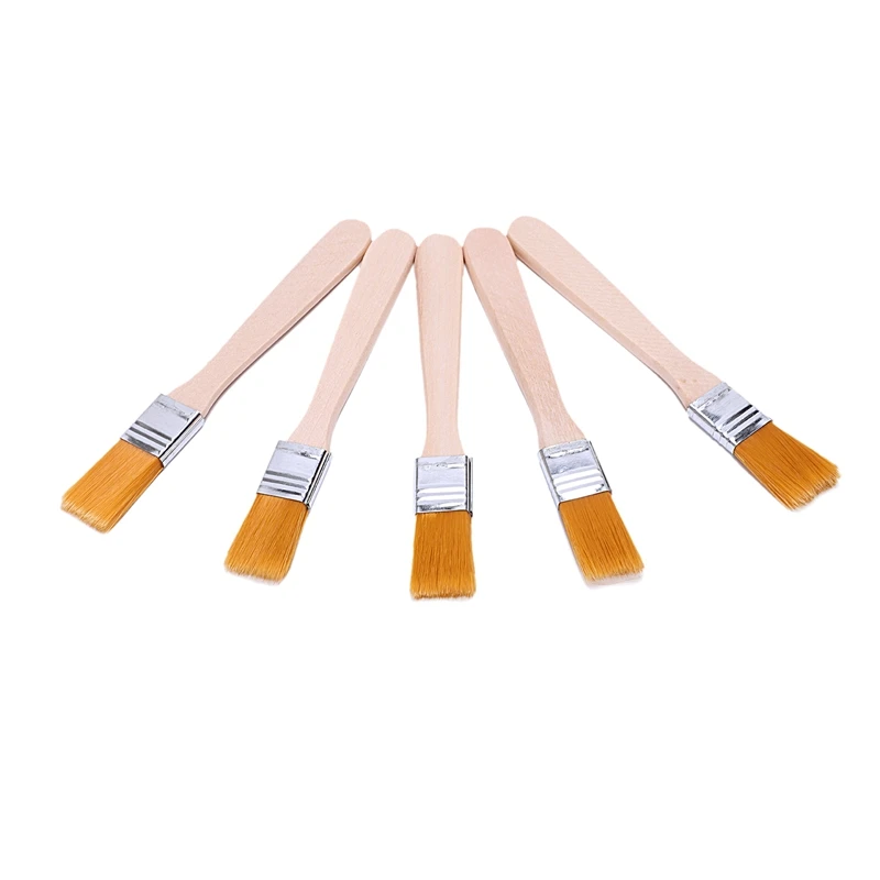 

NEW-5x Painter Artists Oil Painting Drawing Brush Tool 1.4cm Wide Yellow