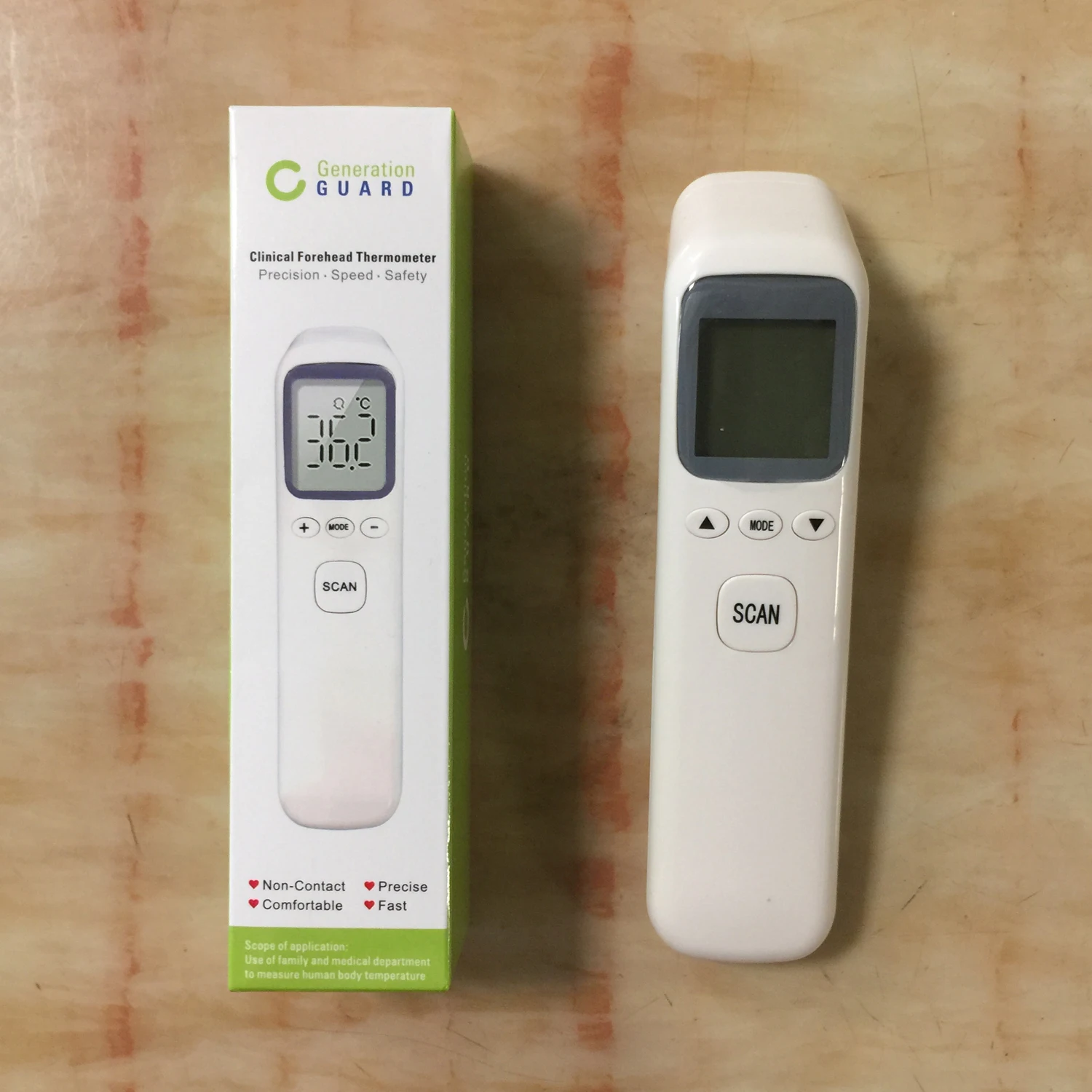 

Muti function Infrared Thermometer Baby Non-contact Digital LCD Display Electronic Baby Contact less Thermometer Forehead