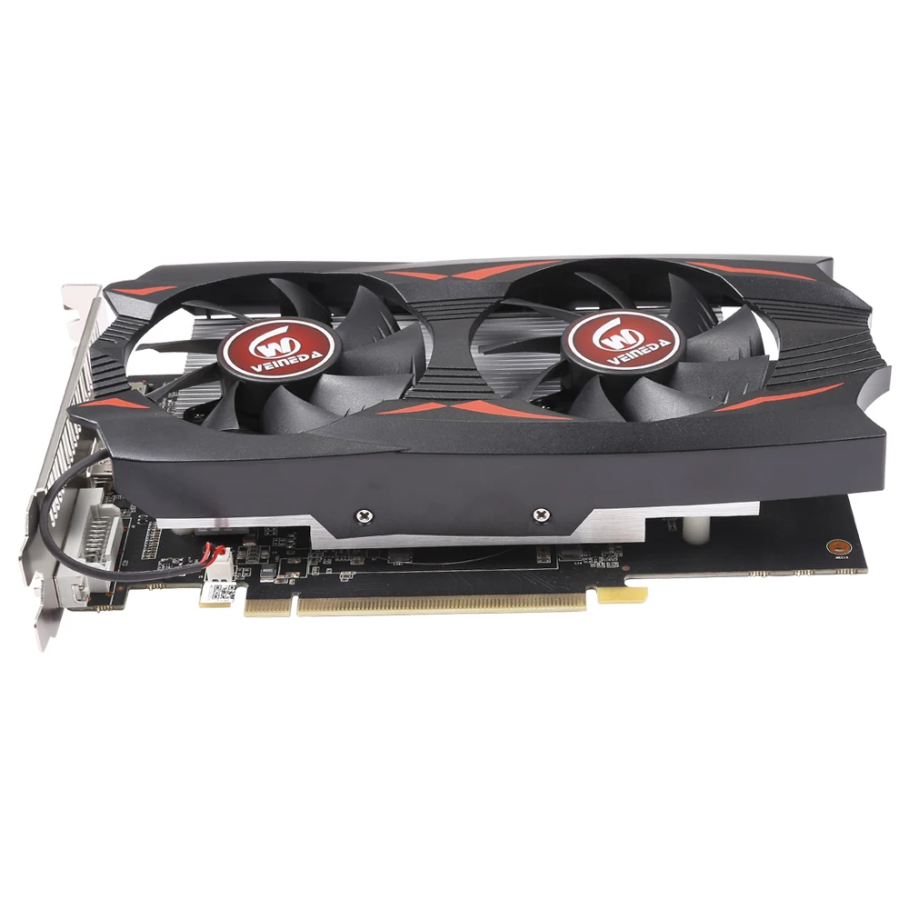 Видеокарта VEINEDA gtx 1650 4 Гб 128 бит 8004 МГц GDDR5 PCI Express X16 HDMI DVI DP gtx1650 для игр nVIDIA