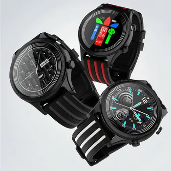 

E5 Full Circle Full Touch Smart Bracelet Body Temperature Detection Smart Watch Test Wristband Fitness Tracker