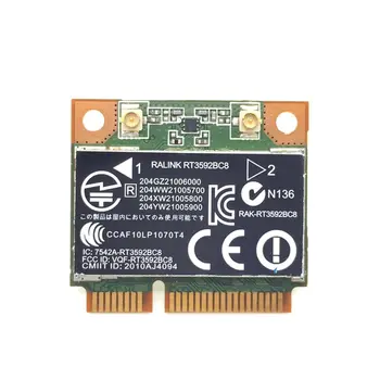 

Network Card Dual band 300Mbps Wifi half Mini PCI-E Wireless-N Card SPS: 630813-001 For 4230s 4430s 4530s 4730s