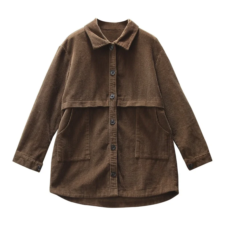 Corduroy Blouse Image 10