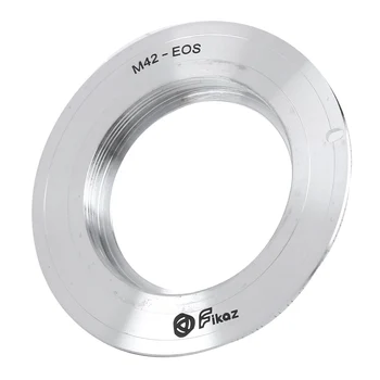 

Fikaz M42-EOS Aluminium Alloy Lens Mounting Adapter Ring for M42 Mount Lens to Fit for Canon EOS Digital SLR Camera