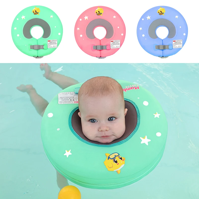 

Baby Bath Accessories Swim Neck Ring Inflatable New Swimming Pool Float Ring Safety Infant Neck Float Pool Inflatable