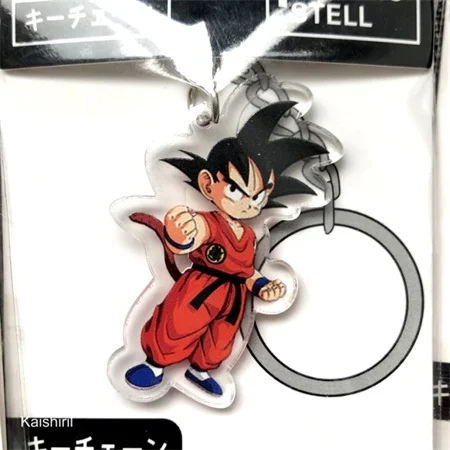 Dragon Ball Z аниме брелок мультфильм Супер Saiyan Goku брелок экшн игрушка Фигурки Коллекция Модель игрушки брелок кольцо брелок