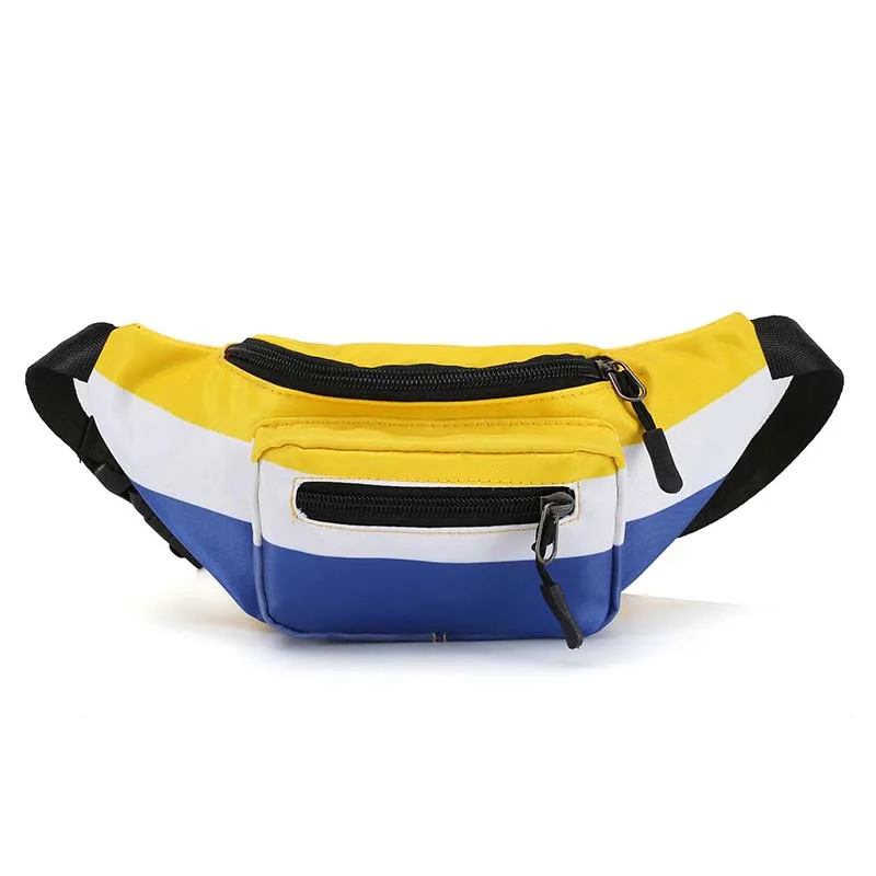 Red Waist bag Новая детская поясная сумка для детей, нагрудная сумка из текстиля для девочек, поясная сумка, спортивная сумка с высокой емкостью, банановые сумки через плечо - Цвет: Red Waist bag