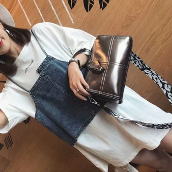 

Bag Girl 2020 New One-shoulder Bag Soft Leather Pillow Bag Personality Fashion Broadband Slash Bag
