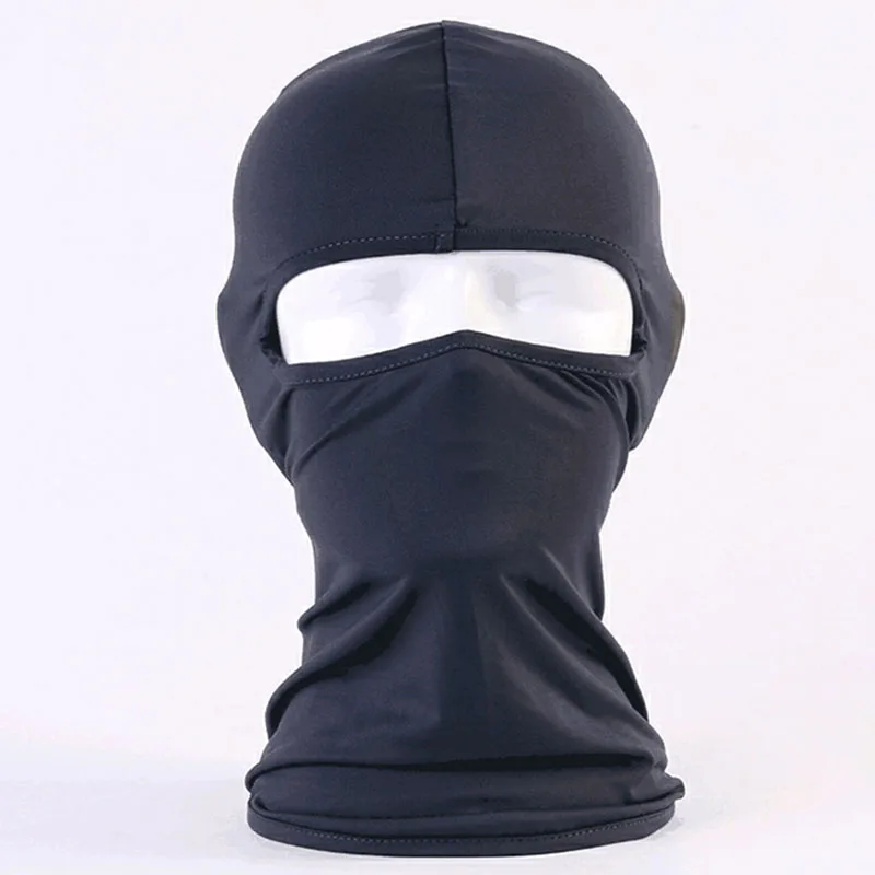 Full Face Mask Hood Motorcycle Neck Warmer Summer Windproof Masks for Outdoor Cycling Skiing SEC88 - Цвет: color 2