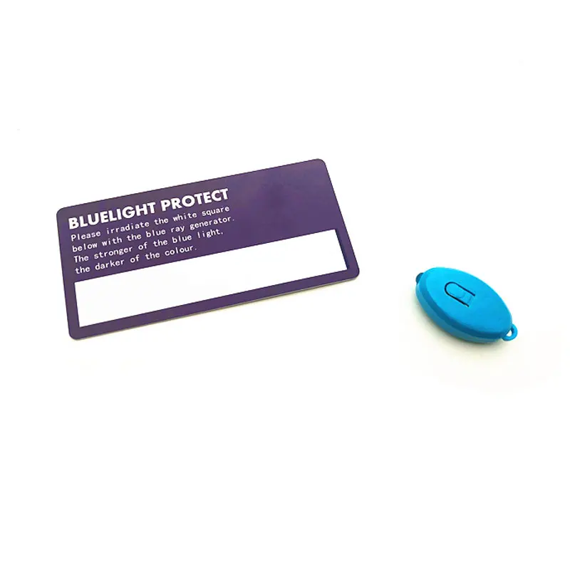 Kids Glasses Anti Blue Light Lenses Blue Light Test Card Led Flashlight Anti Test Accessory