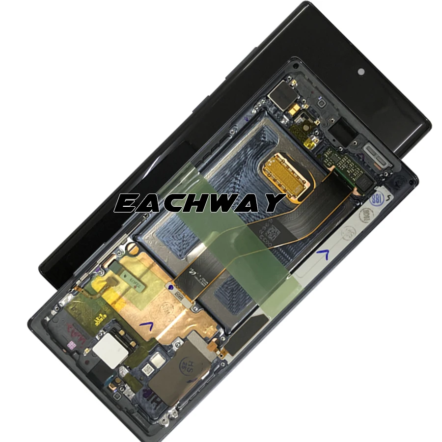 Для samsung Galaxy Note 10 plus N975 ЖК-дисплей с рамкой сенсорный экран дигитайзер для samsung N975F N975U N975W Note 10 pro lcd