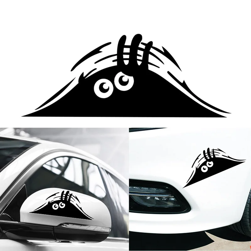 Funny Peeking Monster 3D Big Eyes Car Sticker for opel insignia nissan juke xc60 vw mazda 3 audi a6 c6 subaru ibiza accessories |