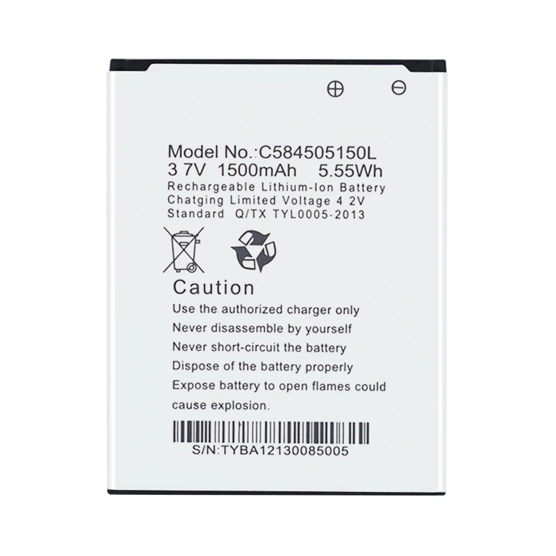 

C584505150L 1500mAh For BLU C584505150L Rechargeable Lithium Polymer Battery