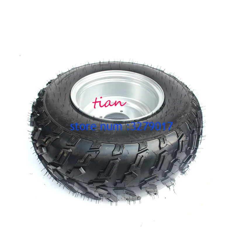2 шт. новейшее хорошее качество картинг детская коляска ATV UTV 22X10-10 дюймов бескамерное колесо шины с ступица из алюминиевого сплава