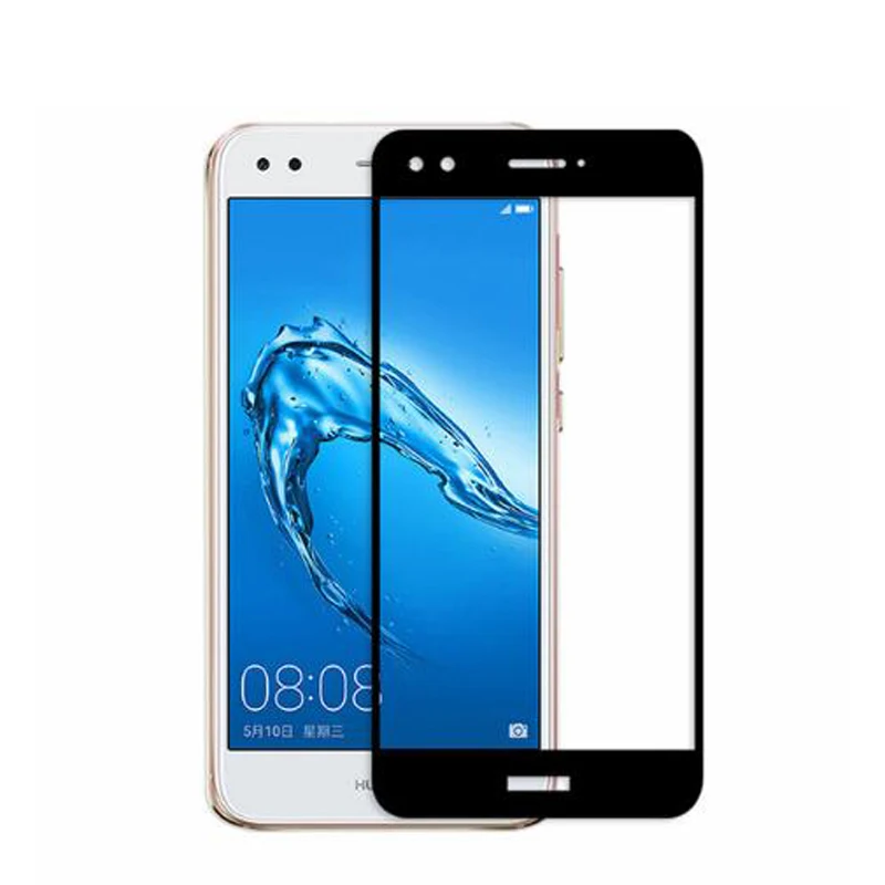 Glass for Huawei enjoy 7plus Protective on the Full Cover Curved Phone Screen Protector | Мобильные телефоны и аксессуары