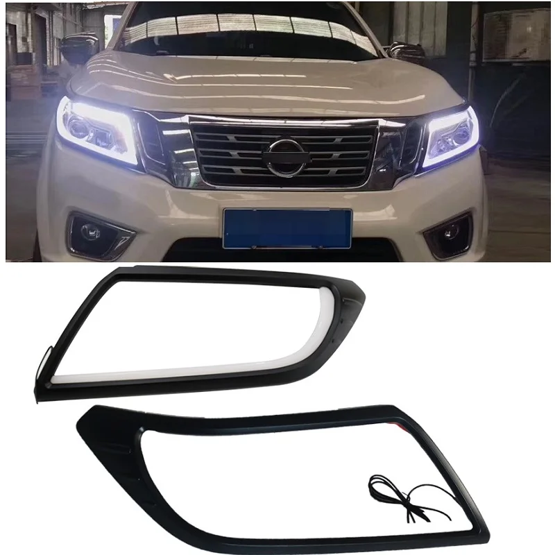 Наружный молдинг авто аксессуары CHORMIUM STYLNG передние светодиодные фары лампы