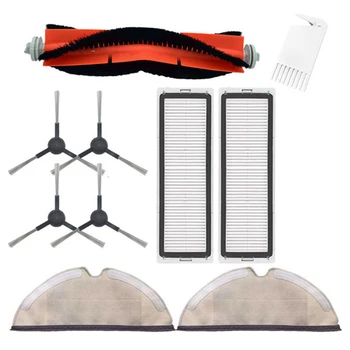 

Roller Brush Side Brush Filter Mop Cloth Kit For Xiaomi Mijia 1C Stytj01zhm Side Brushes Household Cleaning Tool Mopping Cloth