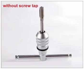 

M3-M8 M5-M12 Lengthen Adjustable ratchet screw tap wrench holder tool ratchet handle wrench