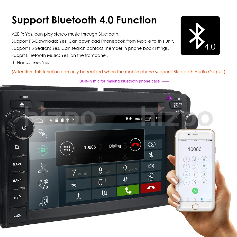 Flash Deal 2DIN Android 9.0 GPS navigation Car DVD Player For GMC Yukon Tahoe 2007-2012 multimedia  radio recorder 2GB+16GB GPS WIFI EQ DSP 9