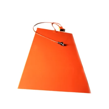 

240V 1500W 500*900*1.5mm Silicone Rubber Heater with digital thermostat on wire 1000mm lead wire