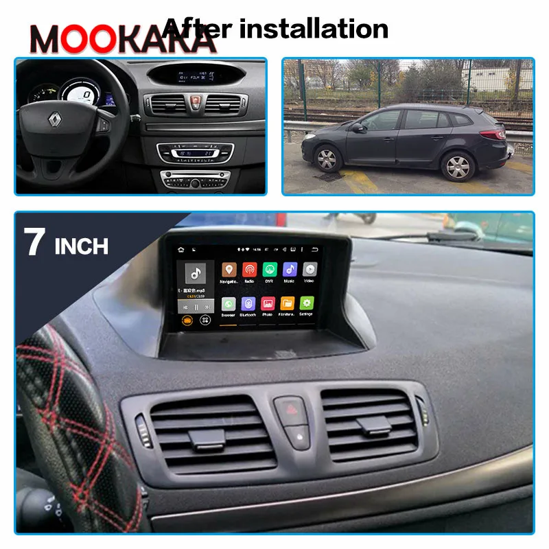 Android 10.0 Car Multimedia Radio Player For Renault Megane 3 2009-2015 GPS Navigation Stereo Headunit Carplay _ - AliExpress Mobile