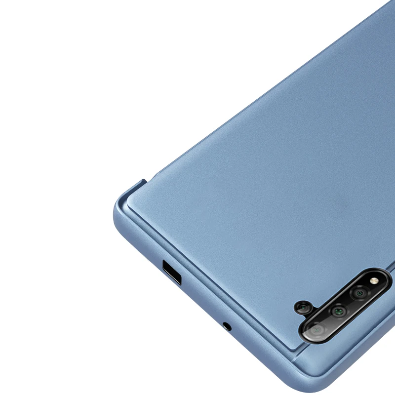 Зеркальный флип-чехол для samsung Galaxy S8 S9 S10 Примечание 10 плюс S7 край A5 J5A6 A7 A8 J6 A20 A20e A30 A40 A70 A50