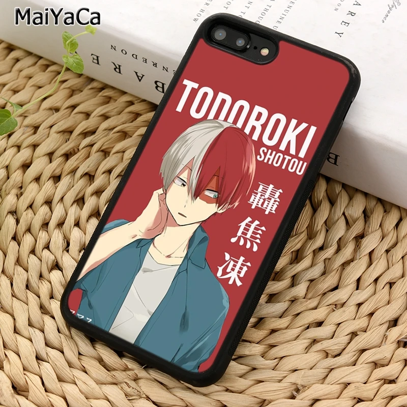 MaiYaCa Boku no Todoroki Shoto My Hero академический Стиль чехол для телефона iPhone X XR XS 11 12 Pro MAX 6 7 8