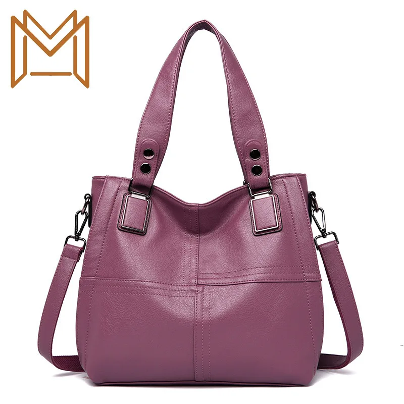 

2019 Hundred Hand Bill Lading Shoulder Satchel Capacity Sheepskin Split Soft Leather Package