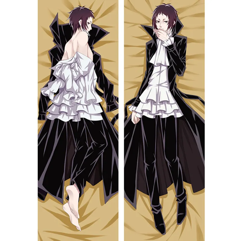 Peach skin Аниме игра страй Подушка с изображением собак крышка страй собак Dakimakura Чехол сексуальная девушка крутой мальчик 3D двухсторонние постельные принадлежности обнимая Наволочки для подушек - Цвет: Peach skin