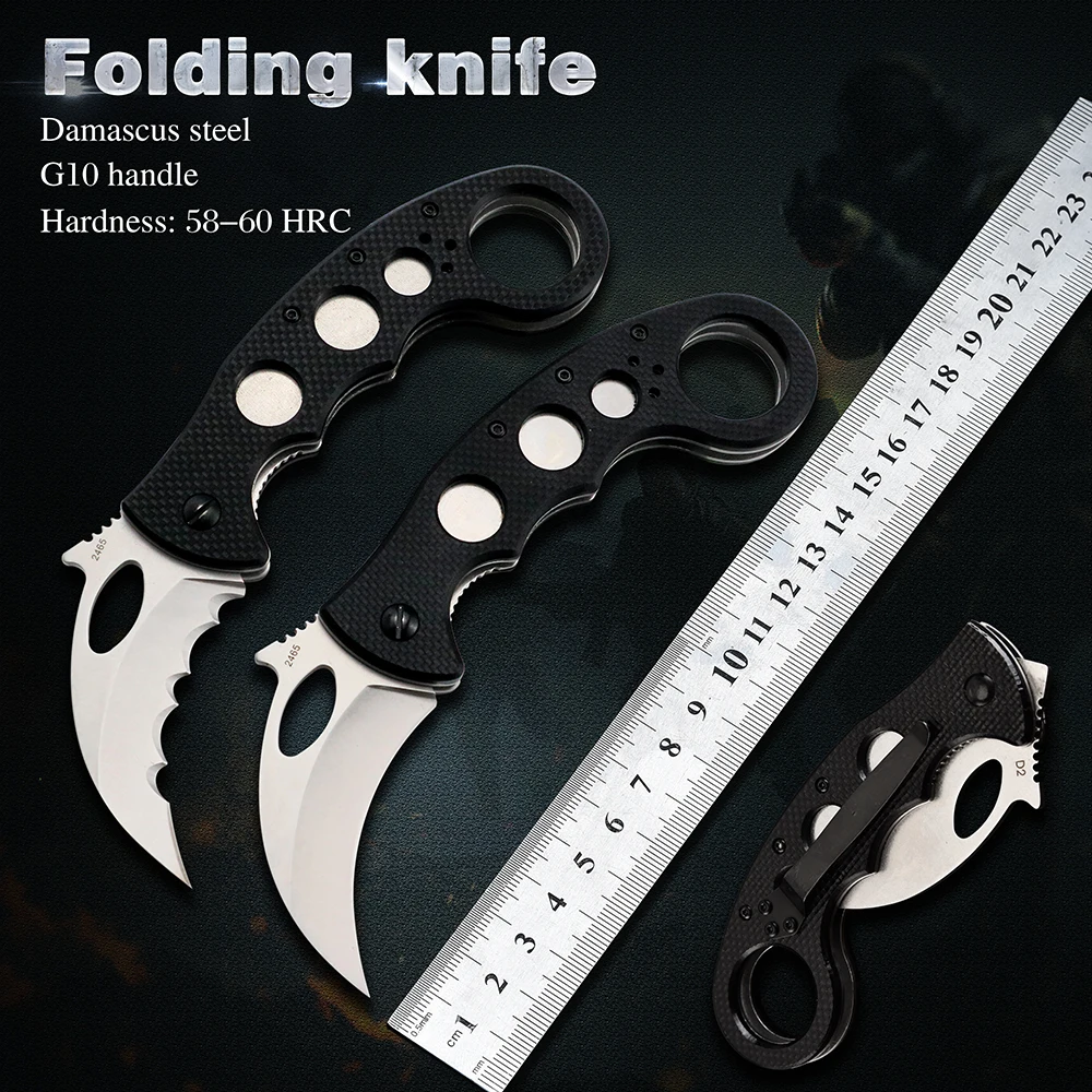 

claw knives karambit knife folding EDC blade tool for hunting survival tactical utility knifes cs go knive camping pen knife