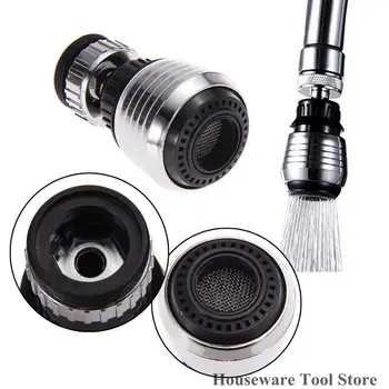 

360 Degree Water Faucet Booster Adjustable Diffuser Water Bubbler Saving Nozzle Connector Multifunction Kitchen Shower Adapter
