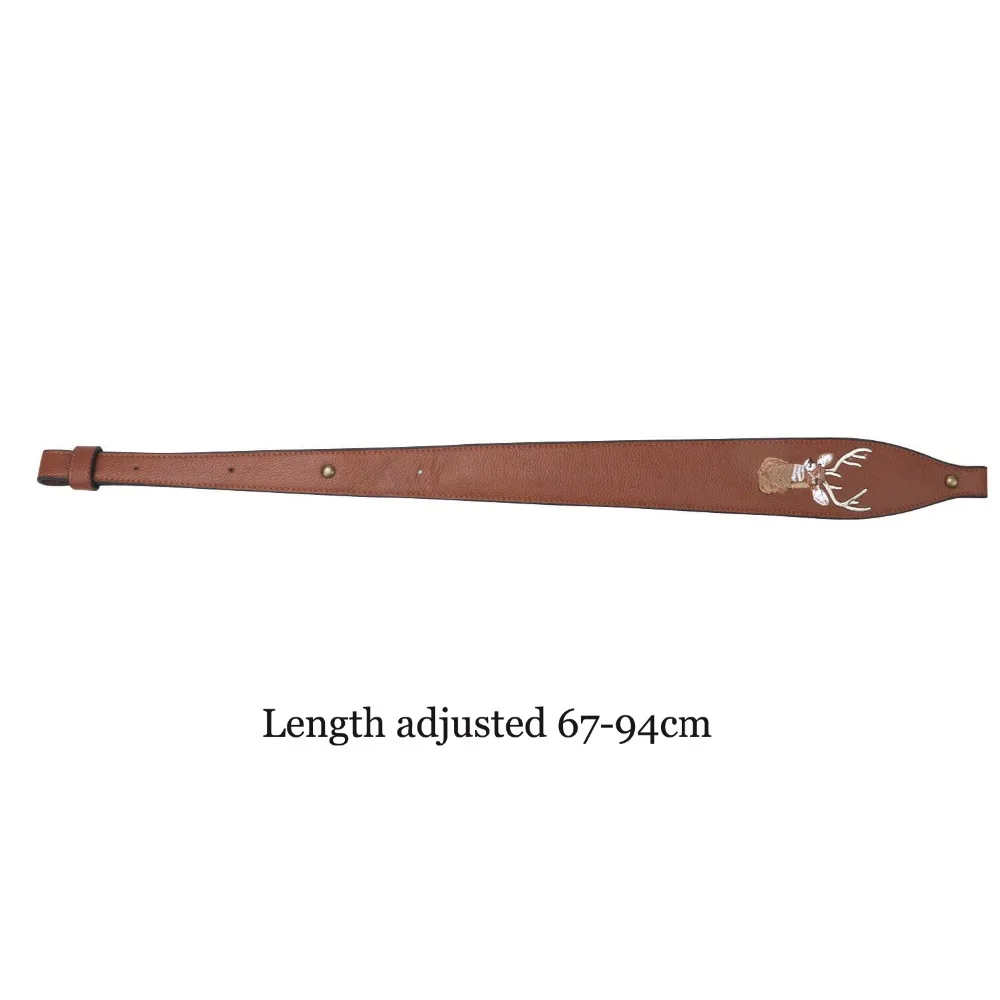 Tourbon винтажный регулируемый ремень из натуральной кожи для винтовки ружье ремень коричневый страйкбол стрельба охотничий Пистолет Аксессуары