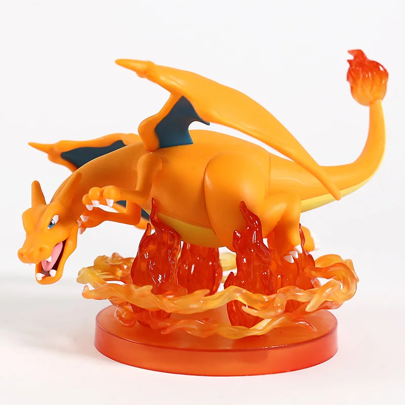 Монстры центр Mewtwo Gengar Charizard ПВХ Статуя Коллекционная модель игрушки